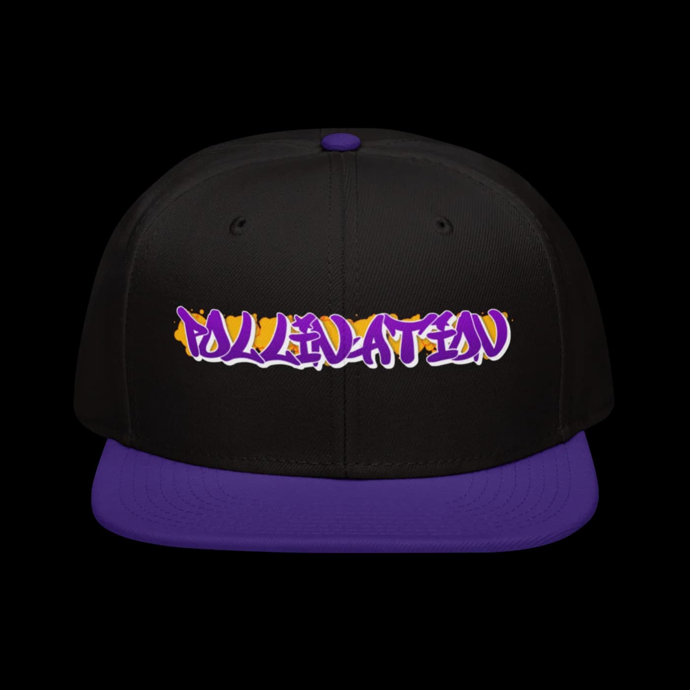 Graffiti style Purple Pollination hat